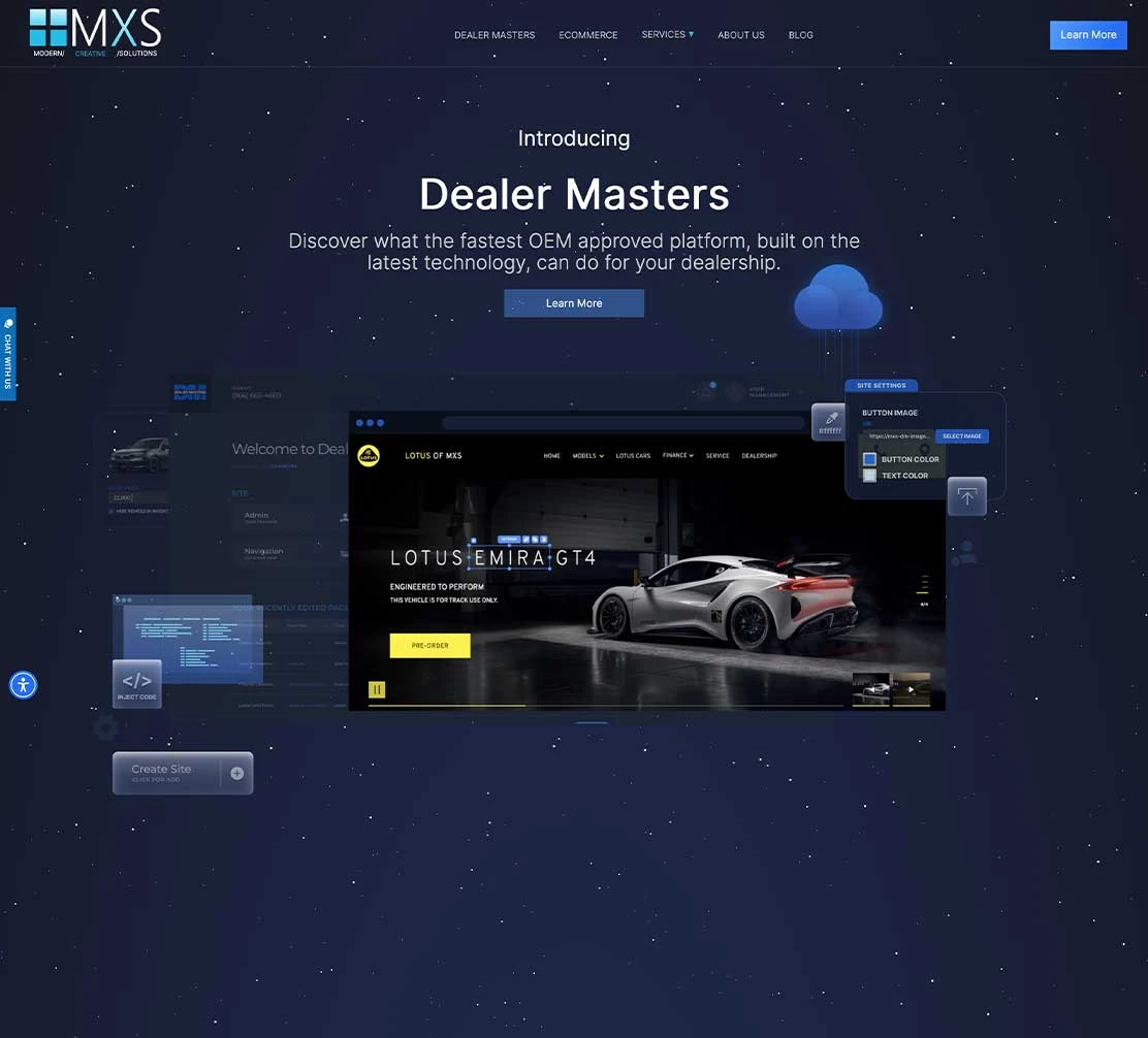 Team MXS Website
